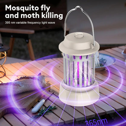 lanterne anti-moustique et lamp de camping 2in1 lumière 62 UV rechargeble