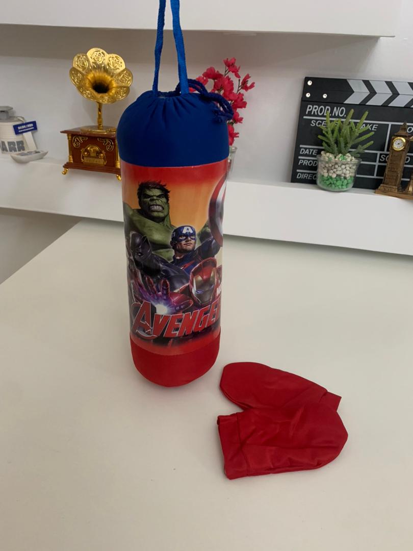 Ensemble de sac de boxe pour enfants Spiderman / Avengers