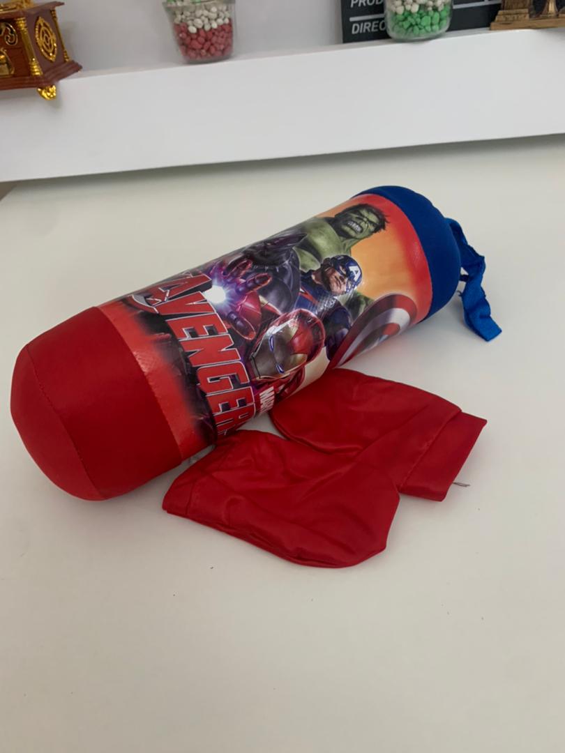 Ensemble de sac de boxe pour enfants Spiderman / Avengers