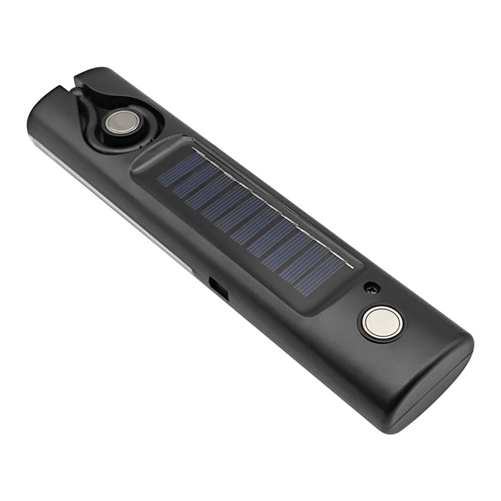 Lampe de Travail LED Rechargeable Éclairage Ultra-Puissant avec Panneau Solaire Intégré – مصباح عمل قابل للشحن