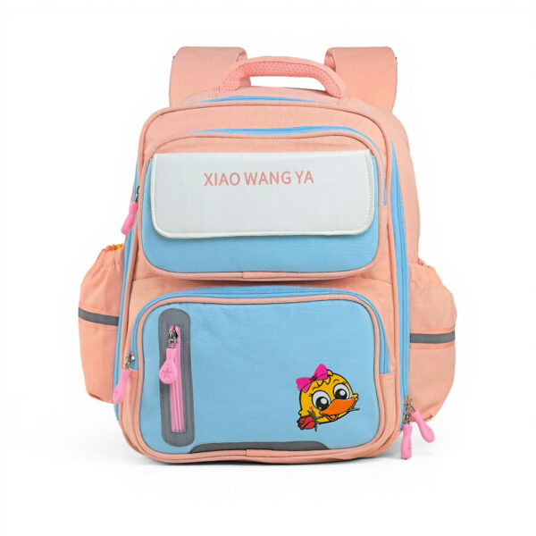 Sac à Dos Scolaire Orthopédique pour Enfants Xiao Wang Ya Rose- محفظة مدرسية للأطفال وردي