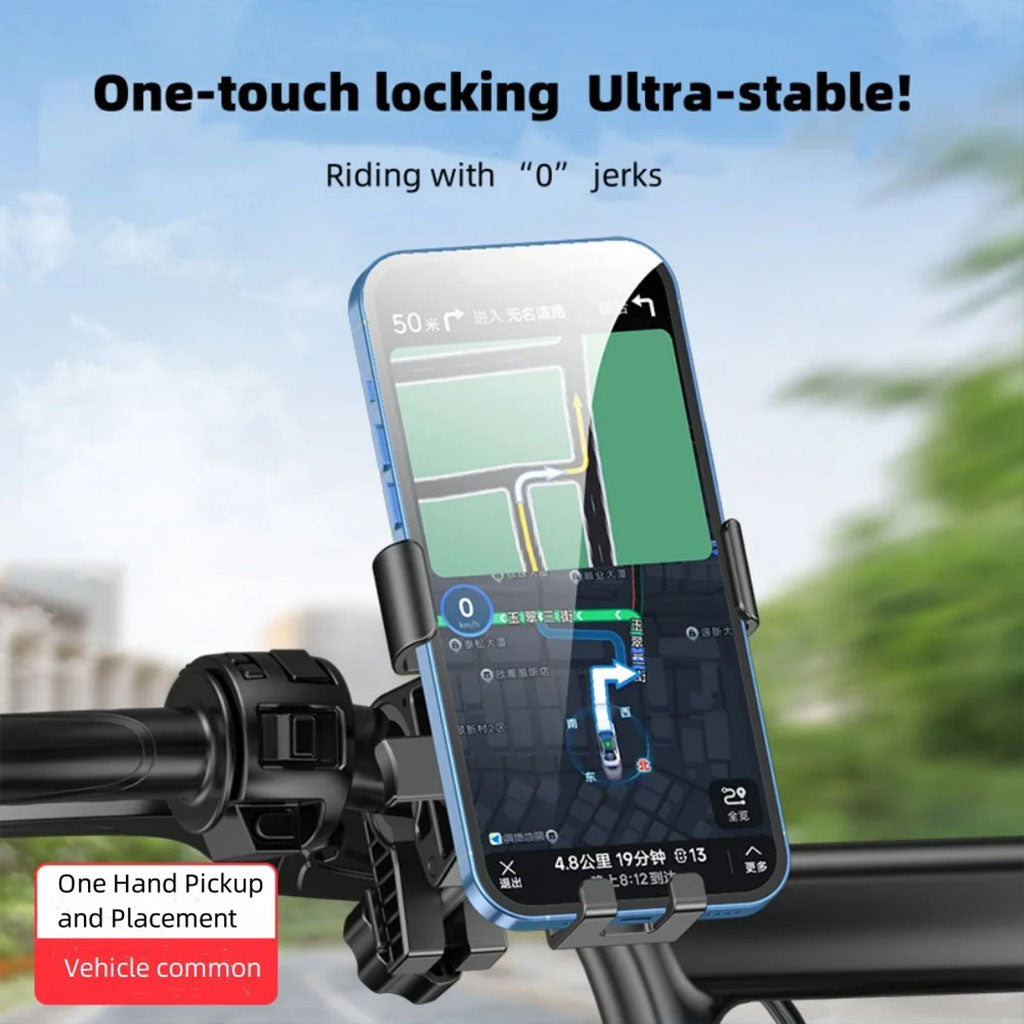 Support De Téléphone Rotatif et Réglable 360 Dégrée pour Moto – حامل هواتف للدراجات