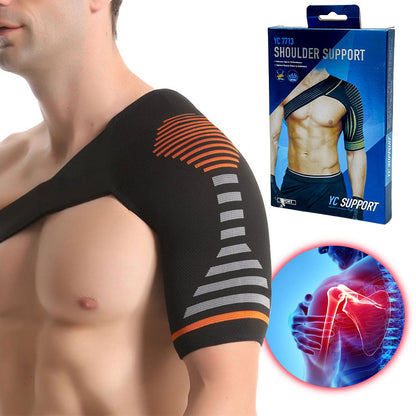 Bandage d’épaule respirant pour soulager les douleurs YC7713 – ضمادة كتف قابلة للتمدد تنزوت