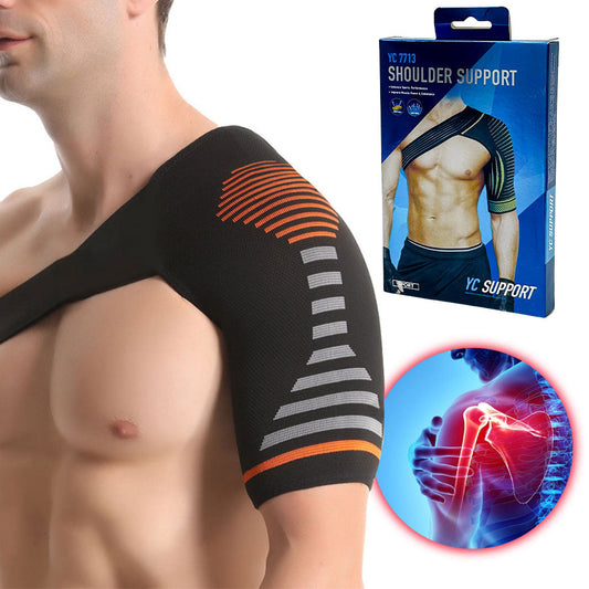 Bandage d’épaule respirant pour soulager les douleurs YC7713 – ضمادة كتف قابلة للتمدد تنزوت