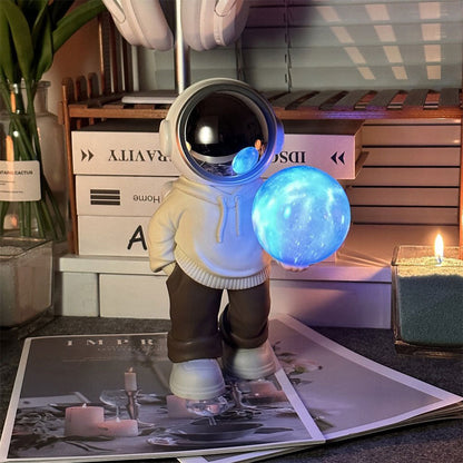 Enceinte bluetooth et lampe astronaute idéale pour la décoration de chambre YM-121 – مصباح ومكبر صوت بلوتوث