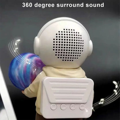 Enceinte bluetooth et lampe astronaute idéale pour la décoration de chambre YM-121 – مصباح ومكبر صوت بلوتوث