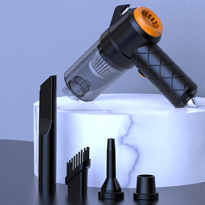 Aspirateur et souffleur 2en1 rechargeable par USB Compact et puissant – مكنسة كهربائية يدوية