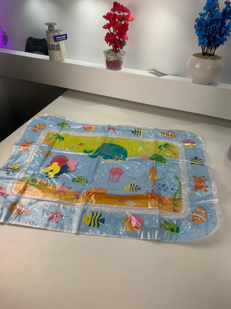 Tapis D’eau Gonflable de Jeu pour Bèbè – بساط مائي للرضع