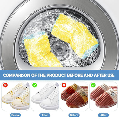 Sac de lavage chaussures pour machine à laver en microfibre 1Pcs – كيس من ميكروفيبر لغسل الأحذية في الغسالة