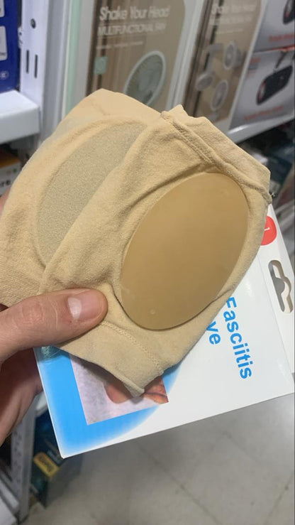Paire Semelles de pied Soutien de la voûte plantaire en silicone pour fasciite plantaire orthopédique V2