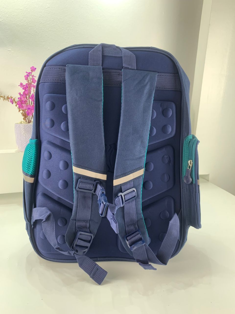 Sac à Dos Enfant pour École primaire de Haute Qualité Bleu et Vert – حقيبة ظهر مدرسية للأطفال أزرق وأخضر