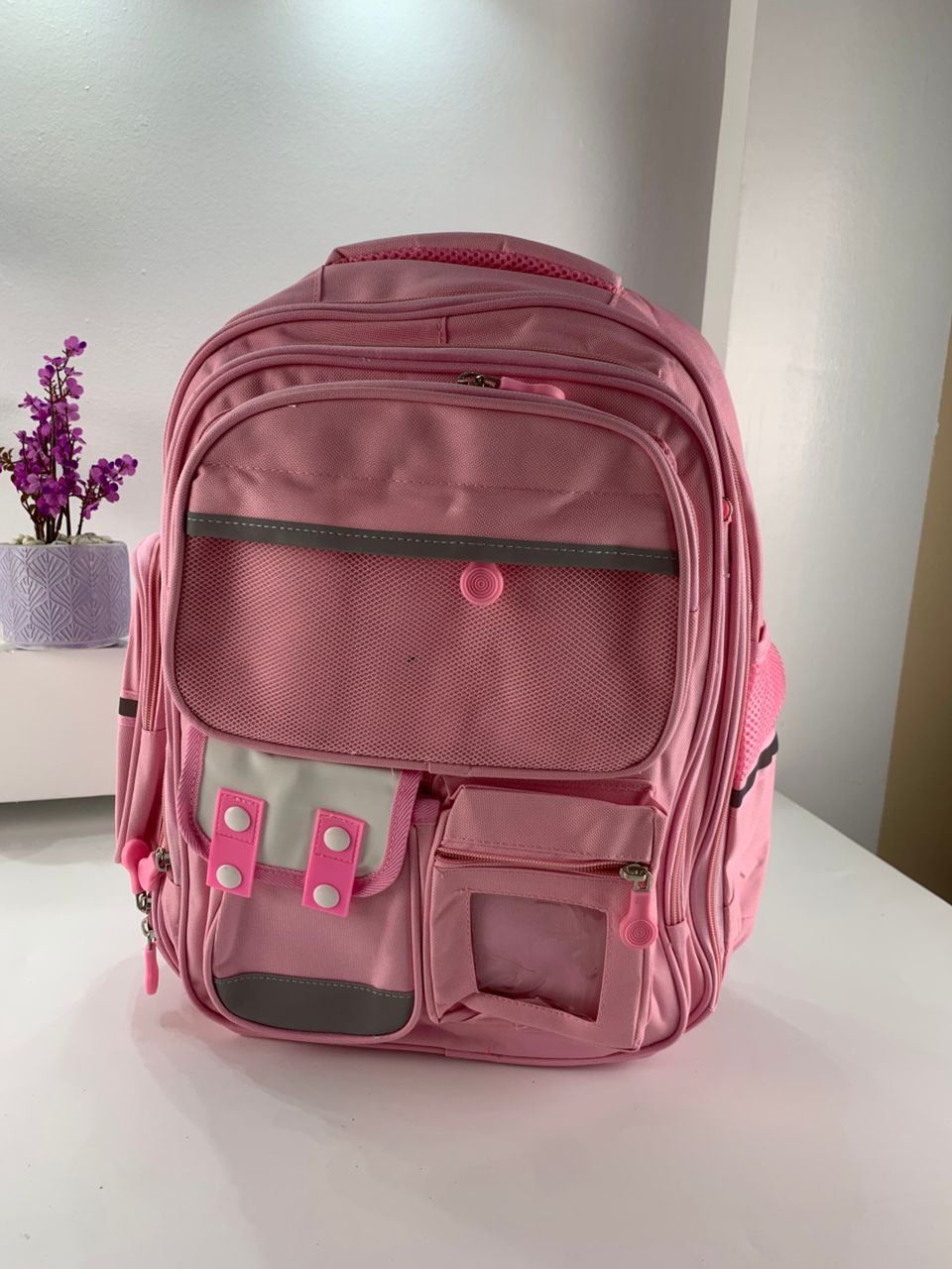 Sac à Dos Enfant pour École primaire de Haute Qualité Rose – حقيبة ظهر مدرسية للأطفال وردي