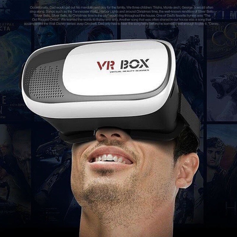 Lunettes de Réalité Virtuelle 3D VR BOX pour Smartphone - نظارات الواقع الافتراضي ثلاثية الأبعاد للهواتف