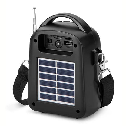 Haut-Parleur Sans Fil avec Qualité Sonore Hi-Fi et Panneau Solaire YG-A20T – مكبر صوت محمول