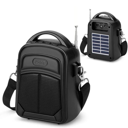 Haut-Parleur Sans Fil avec Qualité Sonore Hi-Fi et Panneau Solaire YG-A20T – مكبر صوت محمول