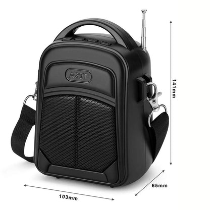 Haut-Parleur Sans Fil avec Qualité Sonore Hi-Fi et Panneau Solaire YG-A20T – مكبر صوت محمول