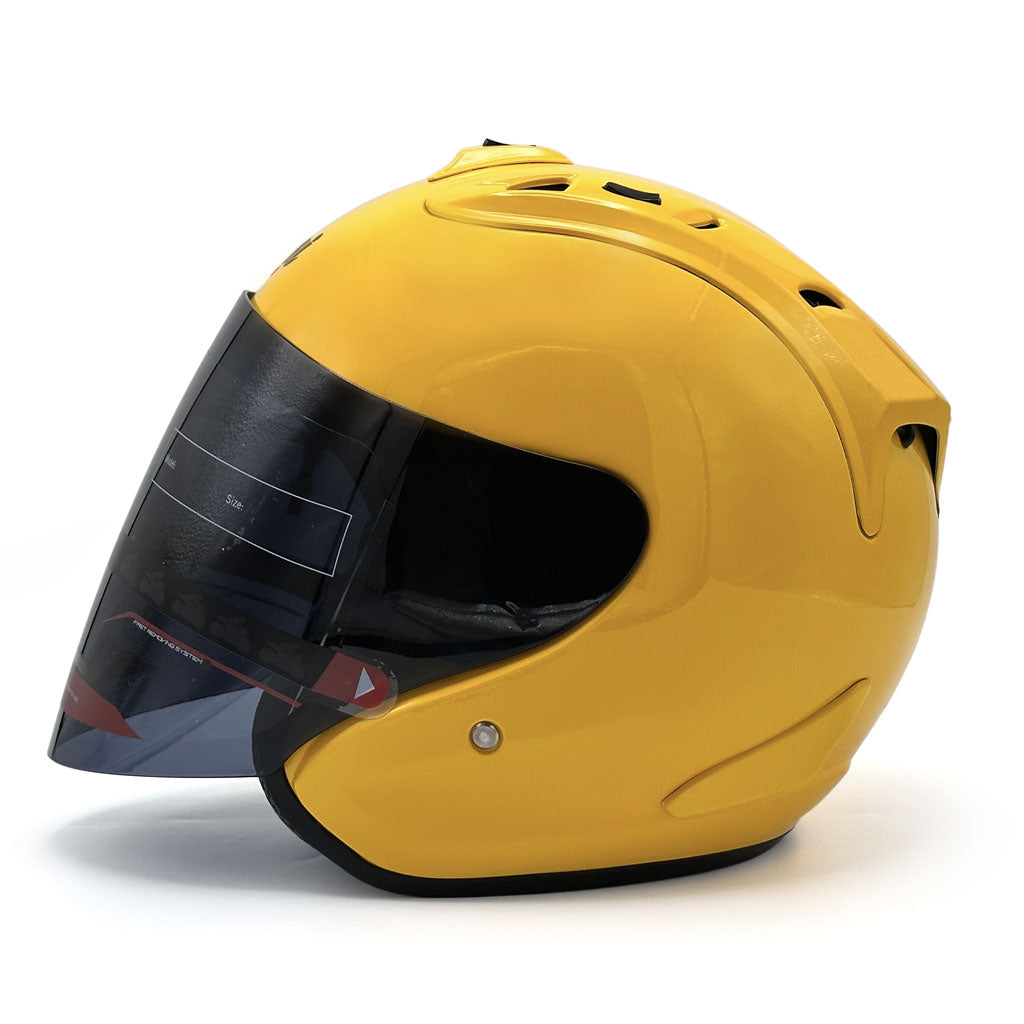 Pack Casque Moto Arai SZ Ram 4 Open Face Helmet avec Microphone Moto Sans Fil CL8