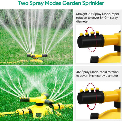 Arroseur Rotatif pour Jardins Rotation à 360° avec Deux Modes d’arrosage – أداة رش الحدائق