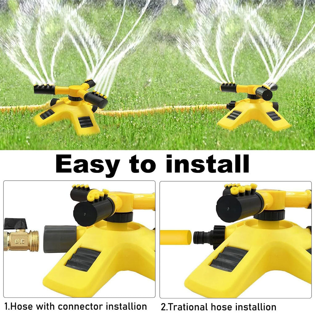 Arroseur Rotatif pour Jardins Rotation à 360° avec Deux Modes d’arrosage – أداة رش الحدائق