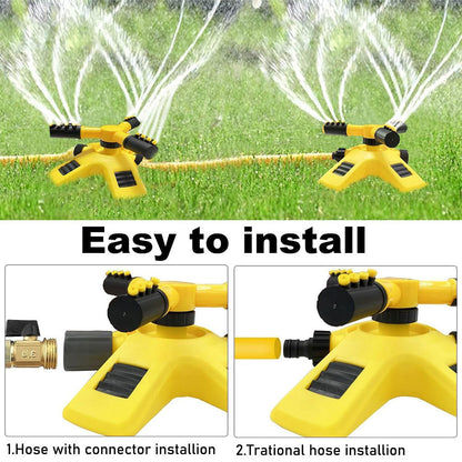 Arroseur Rotatif pour Jardins Rotation à 360° avec Deux Modes d’arrosage – أداة رش الحدائق