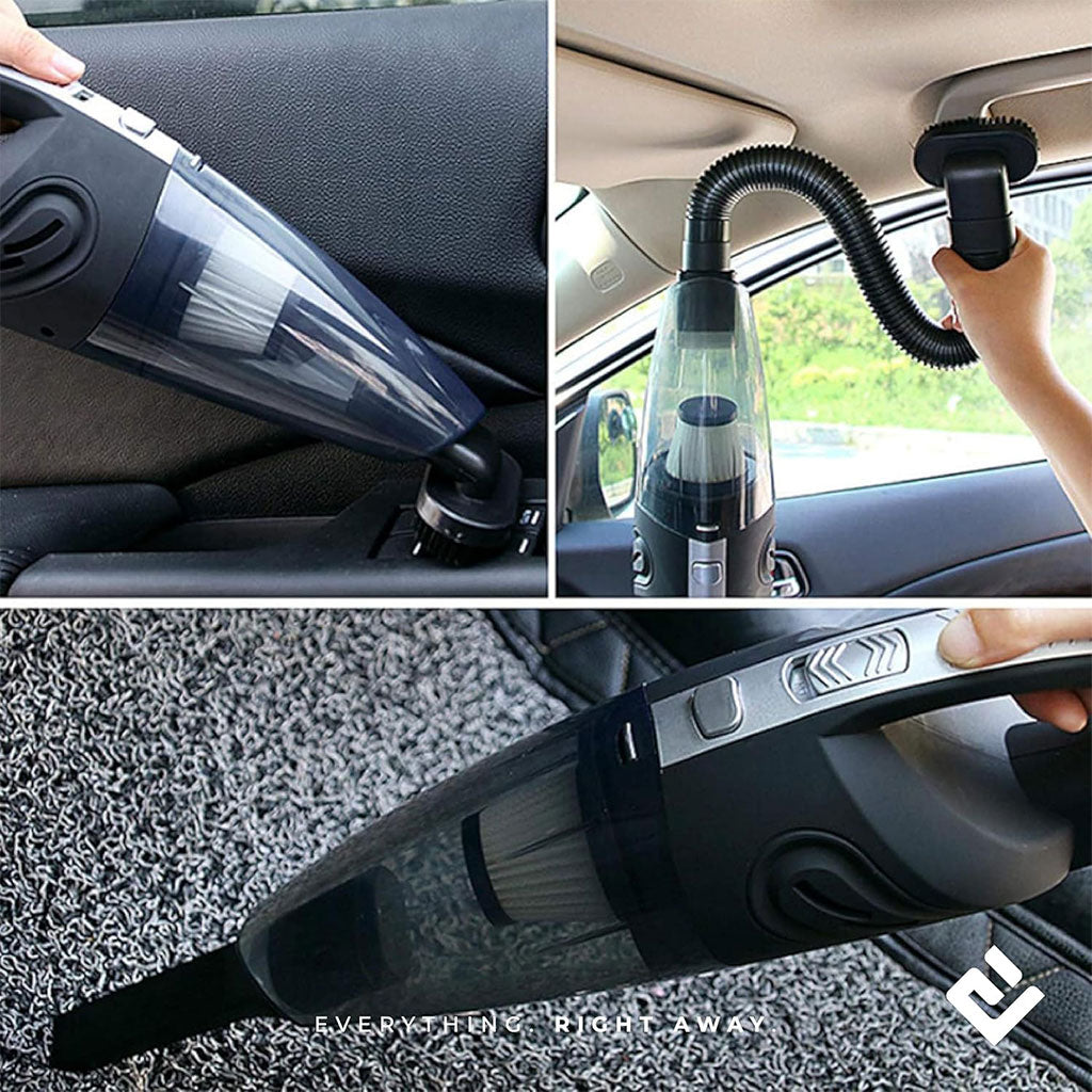 Aspirateur de voiture portable sans fil Puissance d’aspiration élevée 120W – مكنسة كهربائية لاسلكية