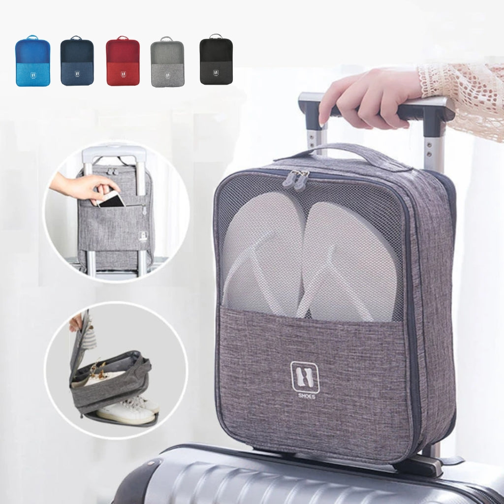 Sac de rangement pour chaussures de voyage avec un seul compartiment تنزوت