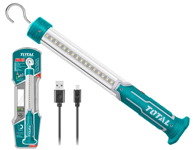 Lampe De Travail TOTAL Rechargeable Avec Base Magnétique TWL3606LI