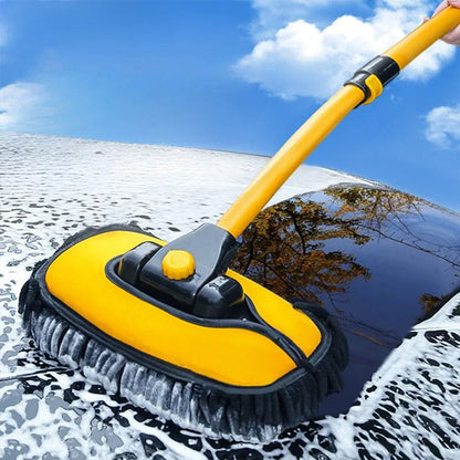 Brosse de lavage de voiture en Microfibre avec poignées extensibles – ممسحة سيارات
