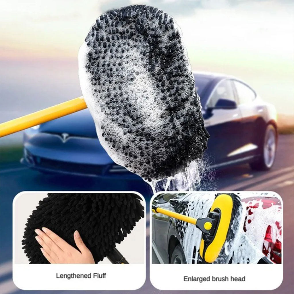 Brosse de lavage de voiture en Microfibre avec poignées extensibles – ممسحة سيارات