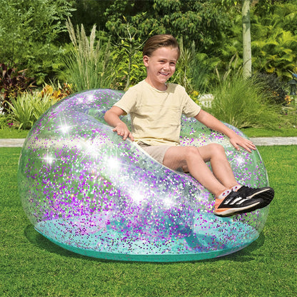 Fauteuil Gonflable Géant Glitter Dream114x112x66 cm Bestway 75115 – أريكة قابلة للنفخ تنزوت