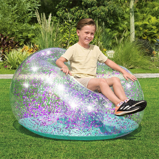 Fauteuil Gonflable Géant Glitter Dream114x112x66 cm Bestway 75115 – أريكة قابلة للنفخ تنزوت