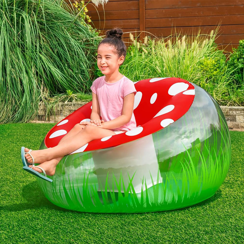 Fauteuil Gonflable Géant Champignon 112x112x66 cm Bestway 75123 – أريكة قابلة للنفخ