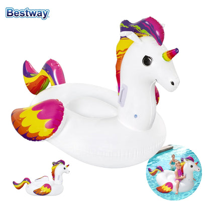 Bouée Gonflable Motif Licorne Pour Enfants 150 x 117 cm Bestway 41114 تنزوت