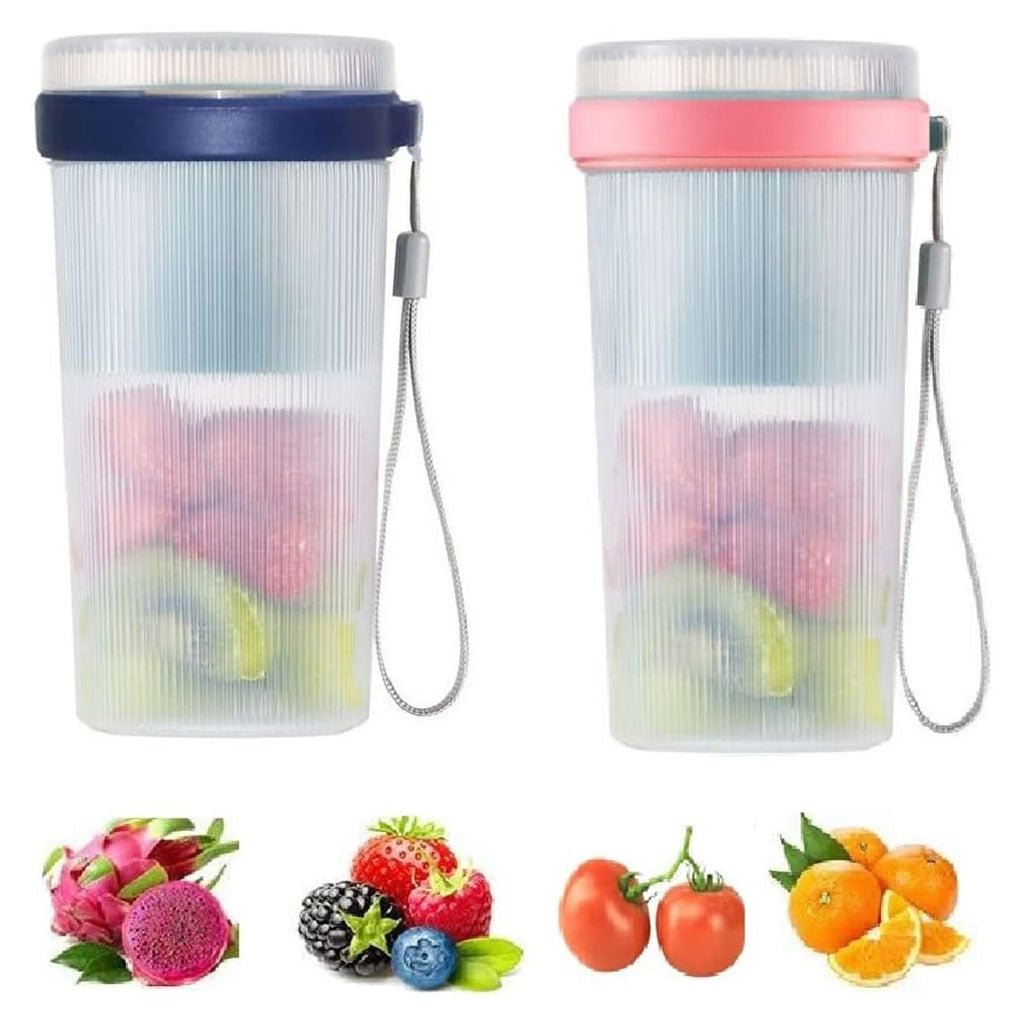 Blander Jus en forme de tasse Crony 300 ml, mélangeur portable rechargeable par USB, mini tasse à jus étanche