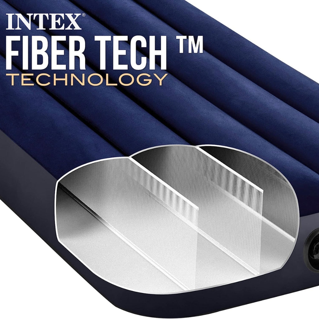 Matelas gonflable Fiber-Tech Technology 191×76×25cm – INTEX 64756
