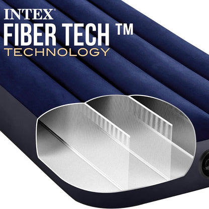Matelas gonflable Fiber-Tech Technology 191×76×25cm – INTEX 64756