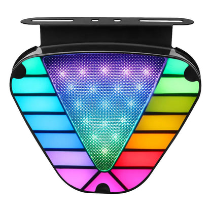 Feu arrière clignotant triangulaire à LED multicolore 2PCS – مصباح إشارة متعدد الألوان