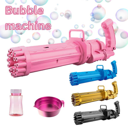 Machine à bulles électrique nouveau style avec 8 trous تنزوت