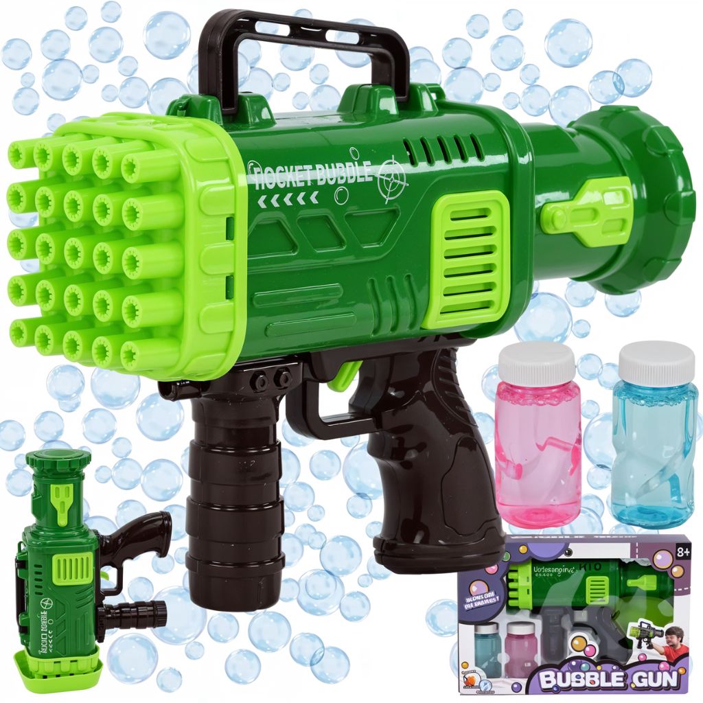 Pistolet à Bulles Automatique pour Enfants – مسدس الفقاعات الأوتوماتيكي للأطفال تنزوت