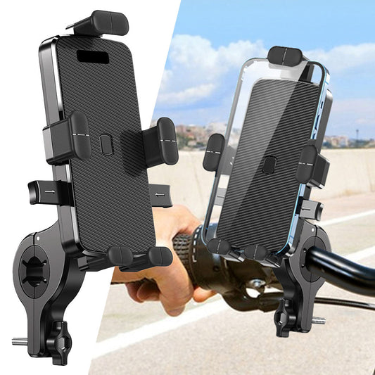 Support De Téléphone Portable pour Bicyclette et Motocross Rotatif 360 Dégrée – حامل هواتف للدراجات تنزوت