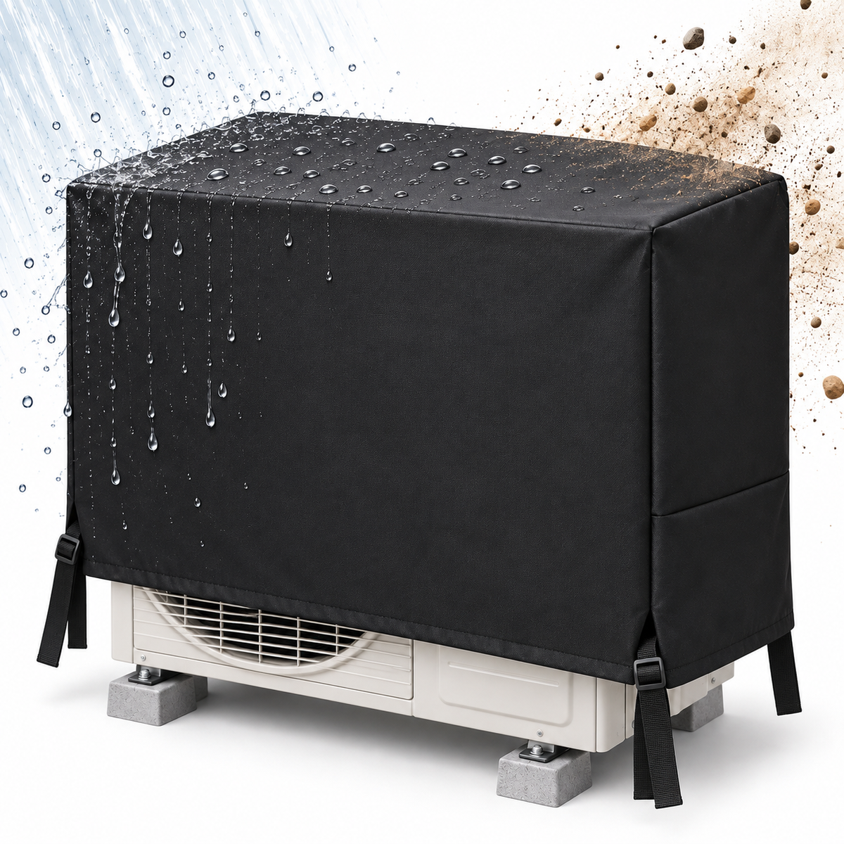 Housse de Protection pour Unité Extérieure de Climatiseur 9000/12000 BTU - غطاء حماية الوحدة الخارجية لمكيف الهواء