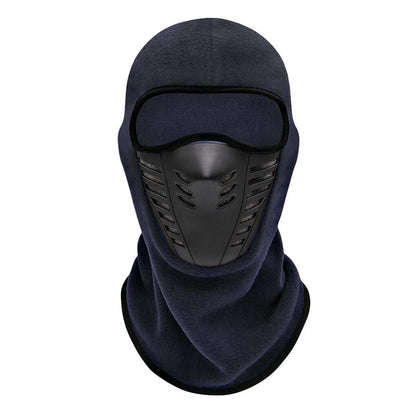 Pack Moto Hiver Cagoule Excefore en Polaire + Gants Pro Biker respirants avec protections antidérapantes