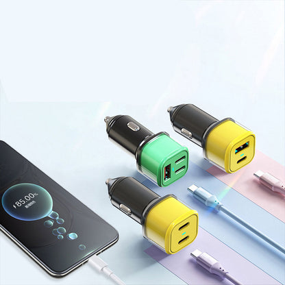 Chargeur Voiture 3en1 Fast Charge 45W - شاحن سيارة سريع