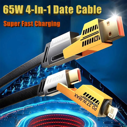 Chargeur Voiture 3en1 Fast Charge 45W - شاحن سيارة سريع