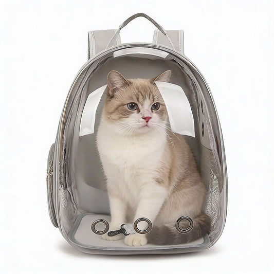 Sac à Dos de Transport pour Chat et Animaux de Compagnie – محفظة ظهر للحيوانات الأليفة - تنزوت