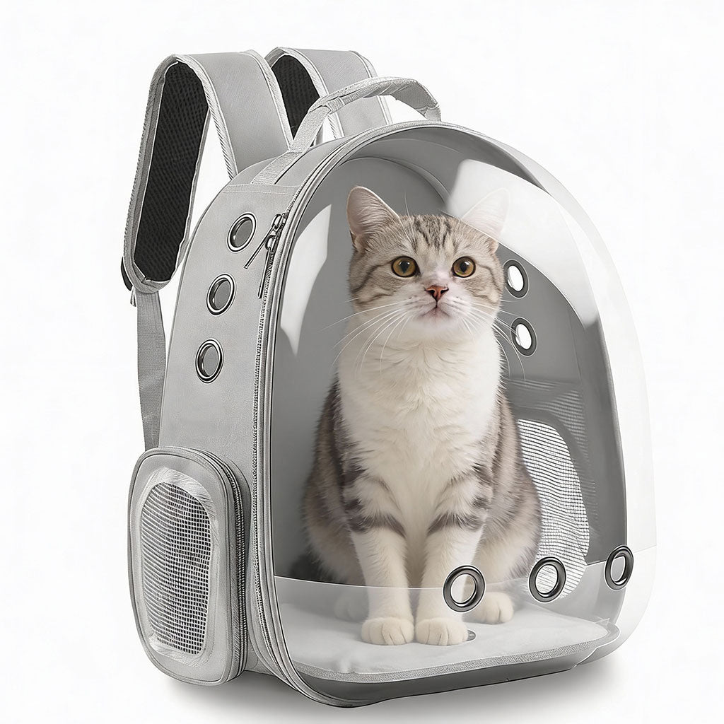Sac à Dos de Transport pour Chat et Animaux de Compagnie – محفظة ظهر للحيوانات الأليفة