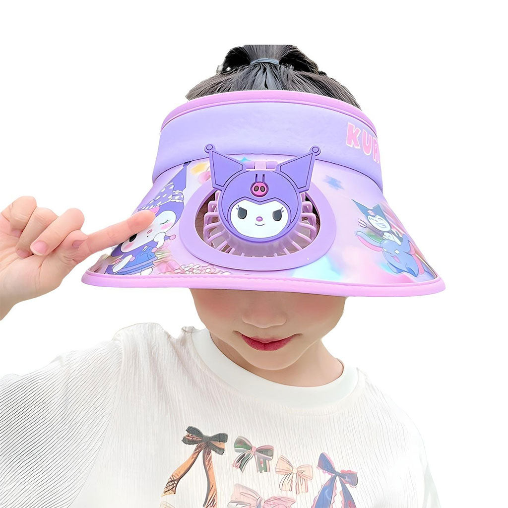Chapeau d’été pour Enfants avec Ventilateur – قبعة واقية من الشمس مع مروحة