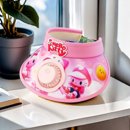 Chapeau d’été pour Enfants avec Ventilateur – قبعة واقية من الشمس مع مروحة