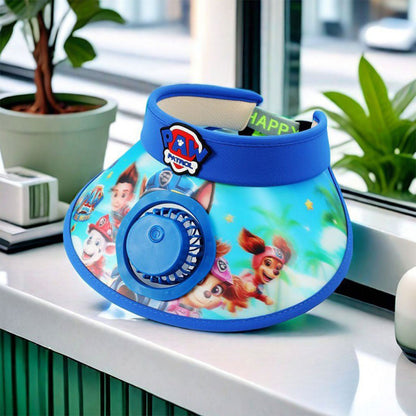 Chapeau d’été pour Enfants avec Ventilateur – قبعة واقية من الشمس مع مروحة