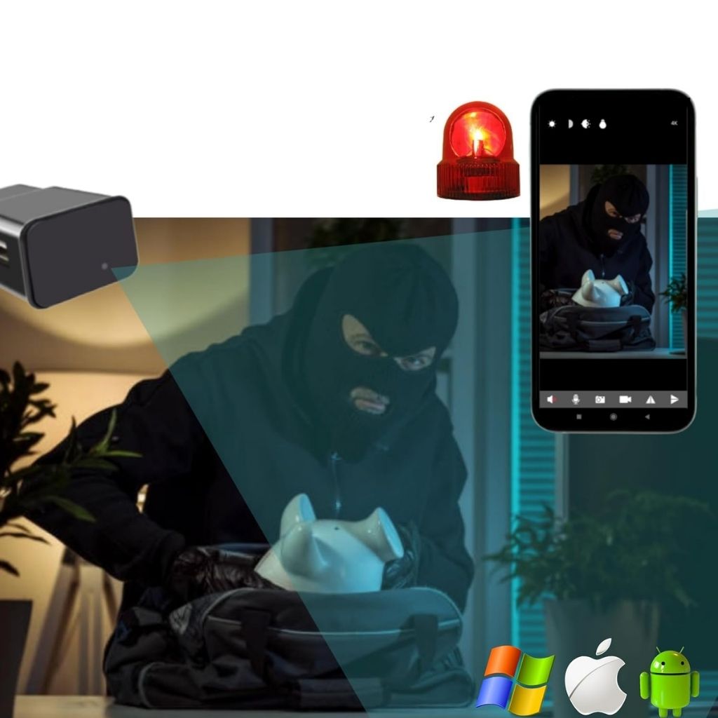 Caméra Chargeur WiFi Camouflée – كاميرا خفية واي فاي على شكل شاحن